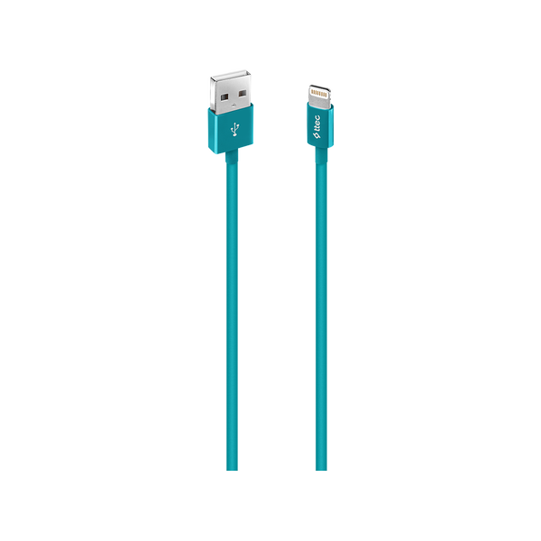 ttec USB-A - Lightning Şarj Kablosu- Turkuaz