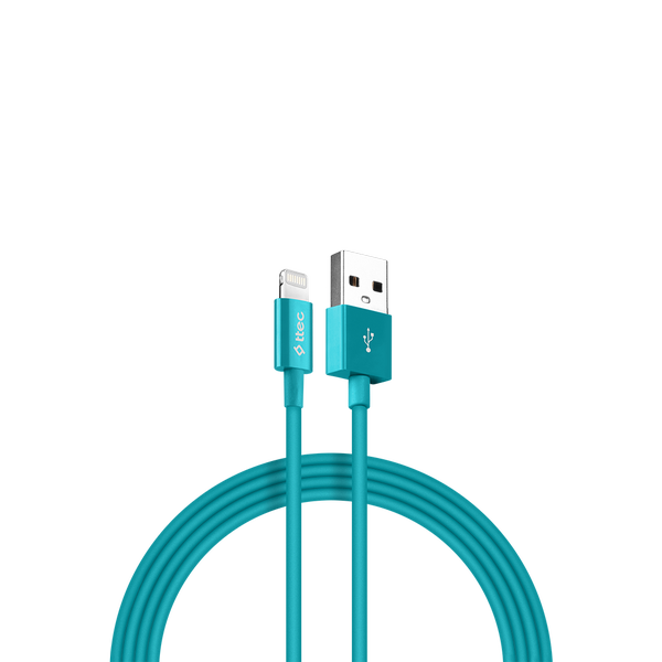 ttec USB-A - Lightning Şarj Kablosu- Turkuaz