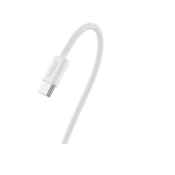 ttec USB-C - USB-C 100cm 60W PD Örgü Hızlı Şarj/Data Kablosu