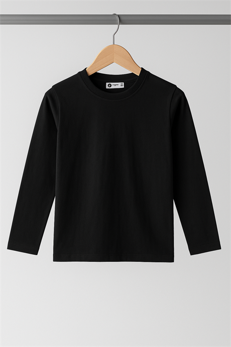 Unisex Bisiklet Yaka Uzun Kollu Body