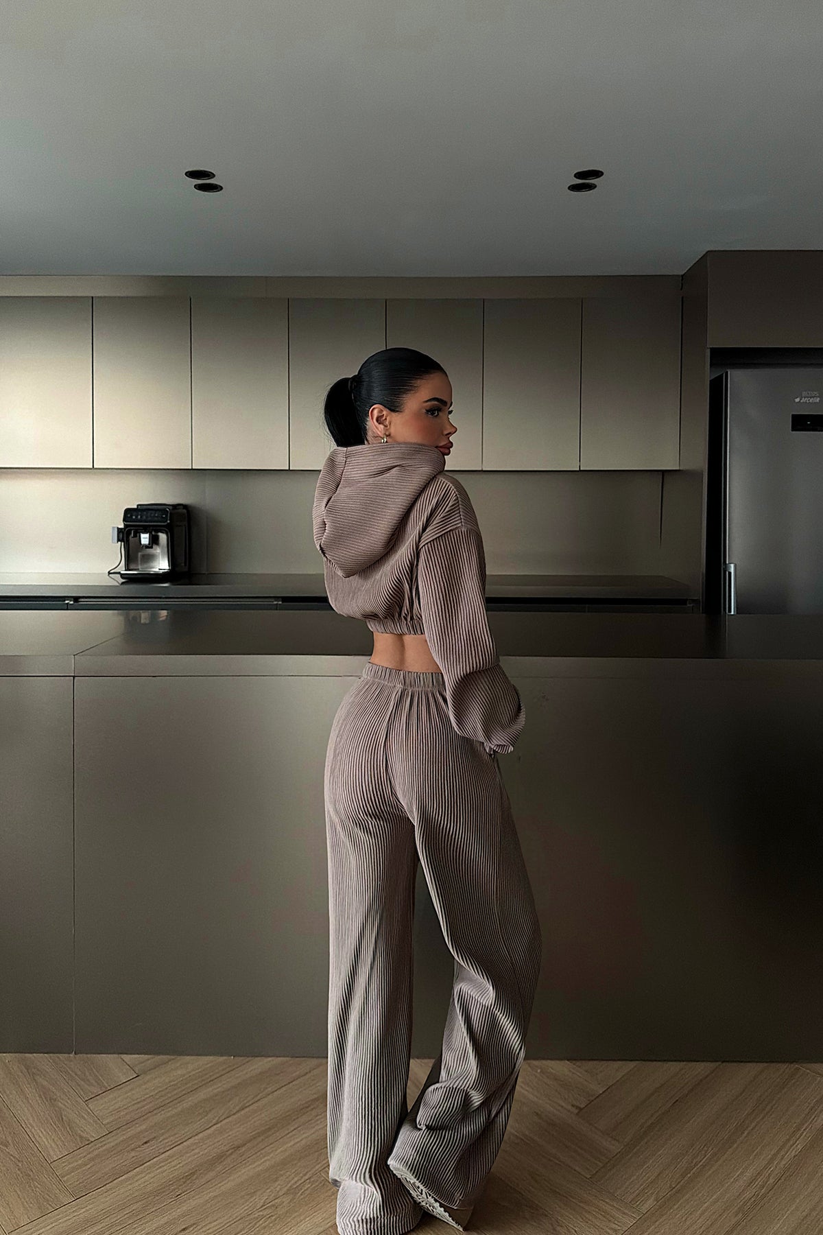 Vizon Dixie Kapüşonlu Alt Üst Takım ATE-2771