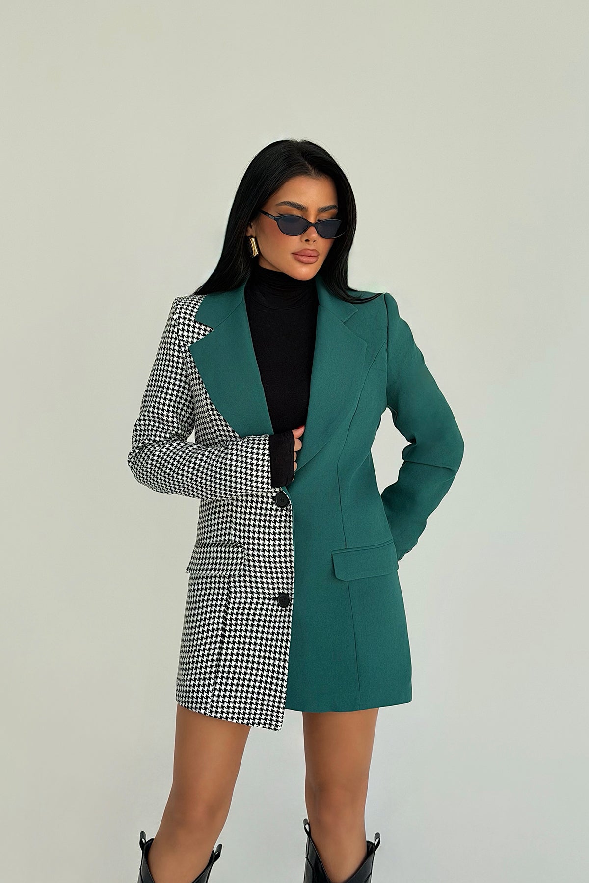 Yeşil Ganso Ceket ATE-3976