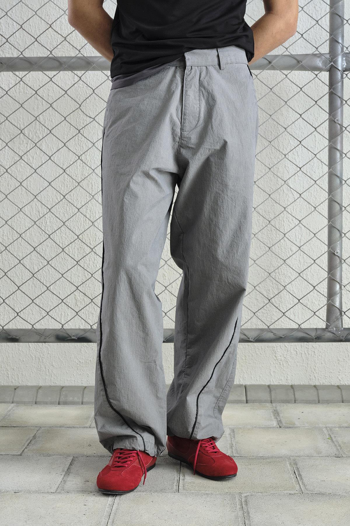 YIKAMALI TRACK GRİ PANTOLON