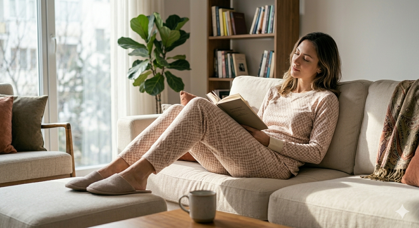 Kadın Pijama Takımı: Konfor ve Şıklığın Günlük Yansıması