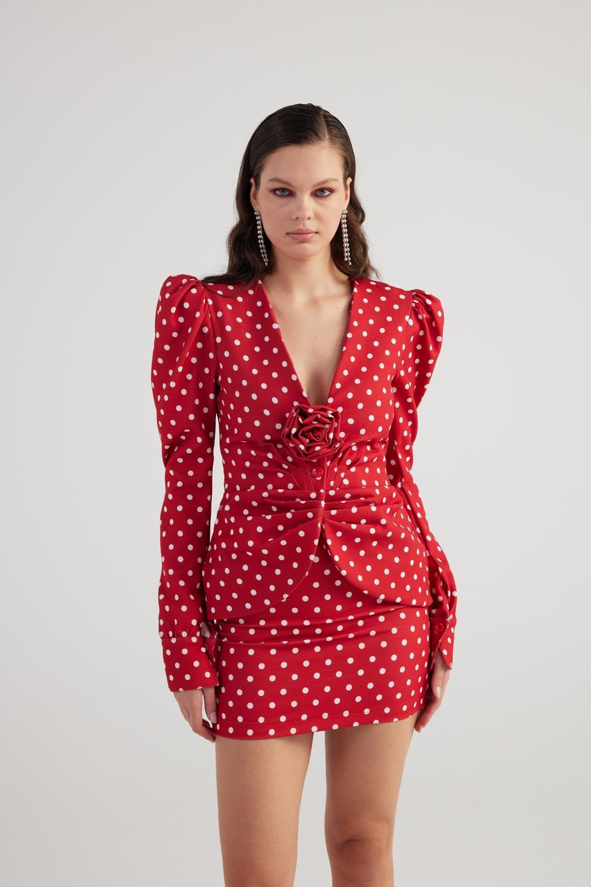 Wilma Ceket Kırmızı Kırmızı S