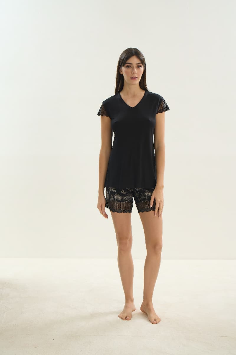 16145 Kadın Şort Takım