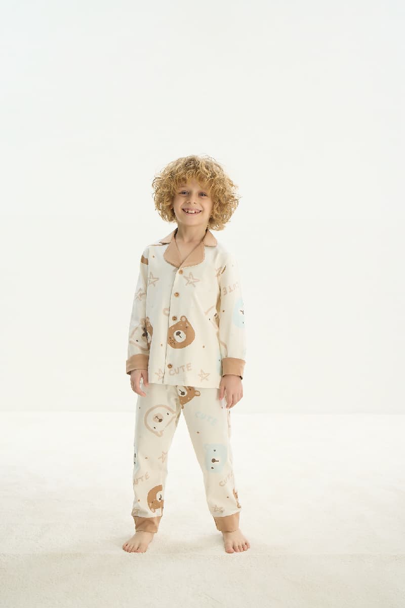 8697 UNISEX ÇOCUK PİJAMA TAKIM