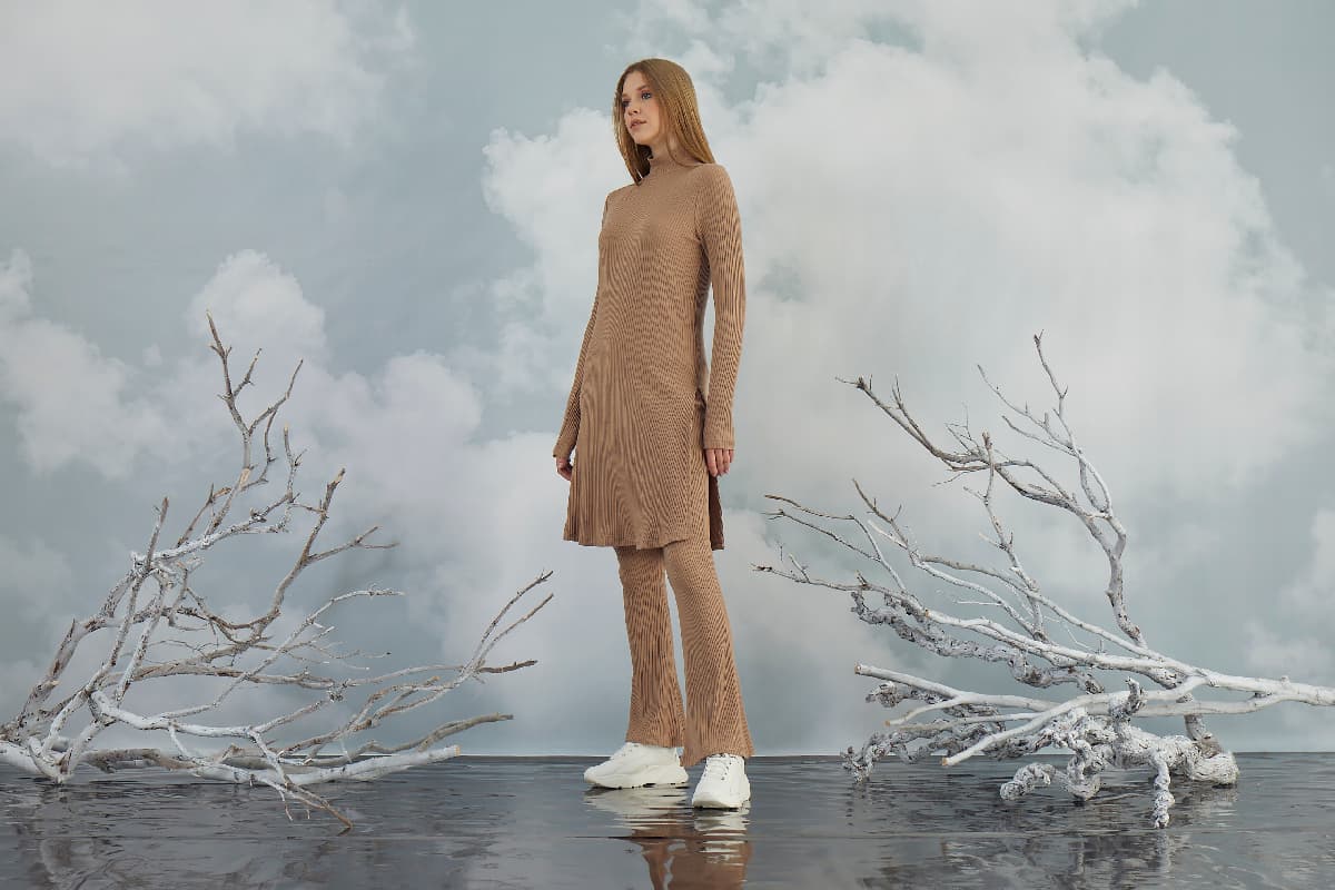 20843 Kadın Pantolon Takım