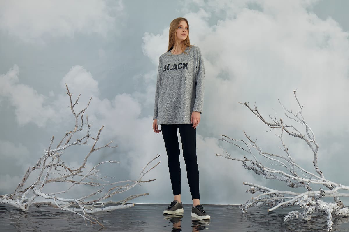 20858 Kadın Tayt Takım