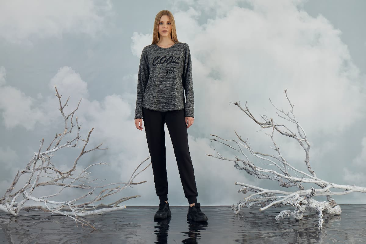 20855 Kadın Pantolon Takım