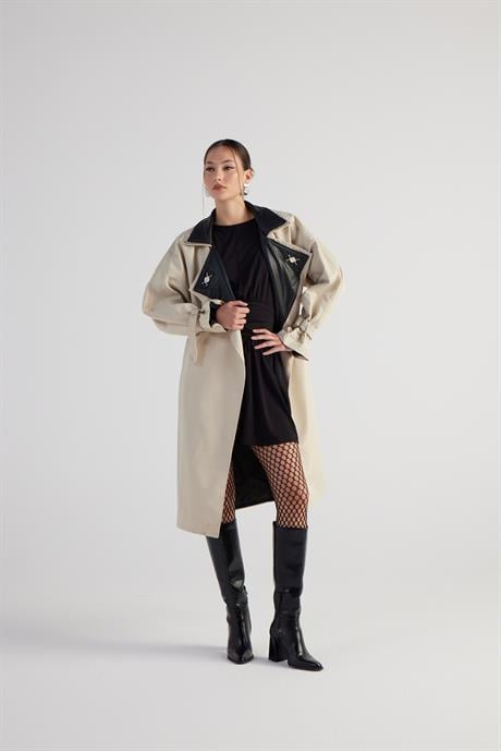 Cloak Trenchcoat Bej