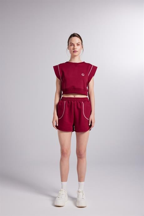 Rhode Şort Bordo
