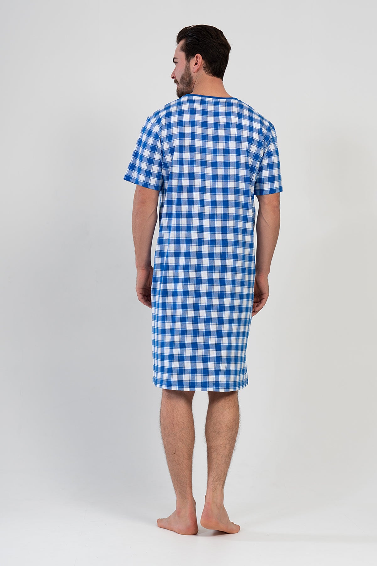 Man Plaid Tunic