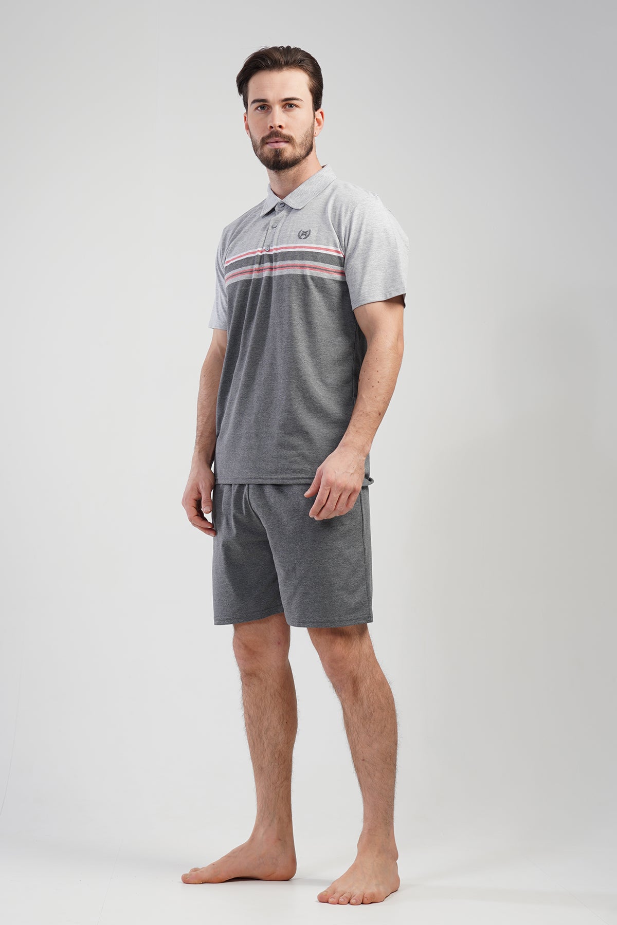 CEPLI ERKEK P.SUPREM POLO YAKA PATLI KISA KOL SORT TAKIM