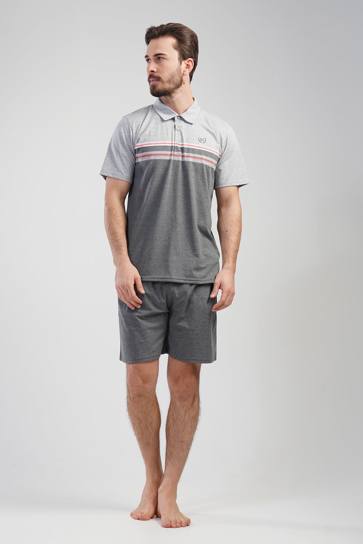 CEPLI ERKEK P.SUPREM POLO YAKA PATLI KISA KOL SORT TAKIM