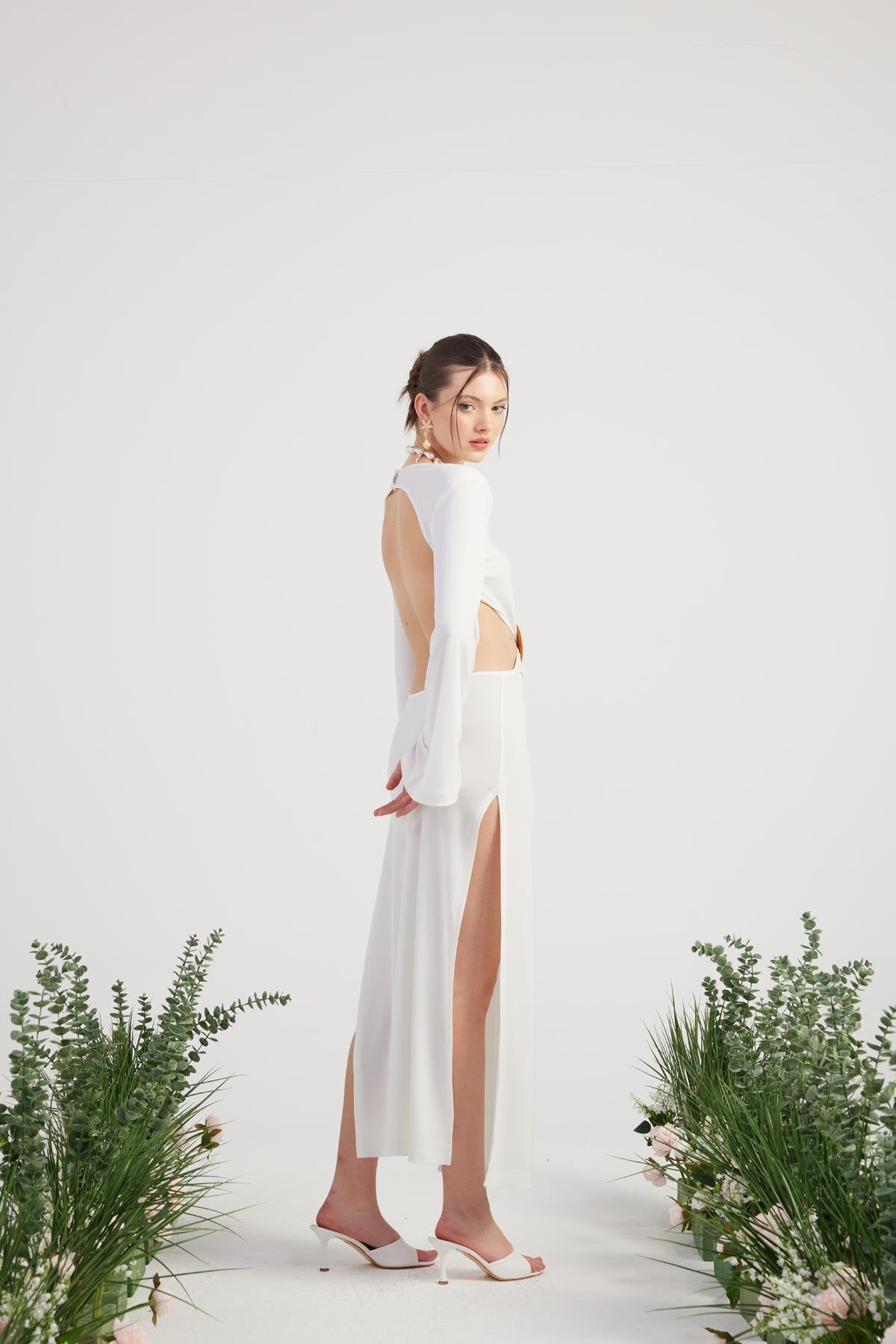 Cameron Elbise Beyaz