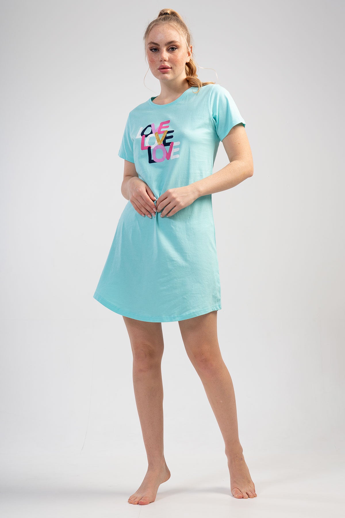 Woman Colorful Love Tunic