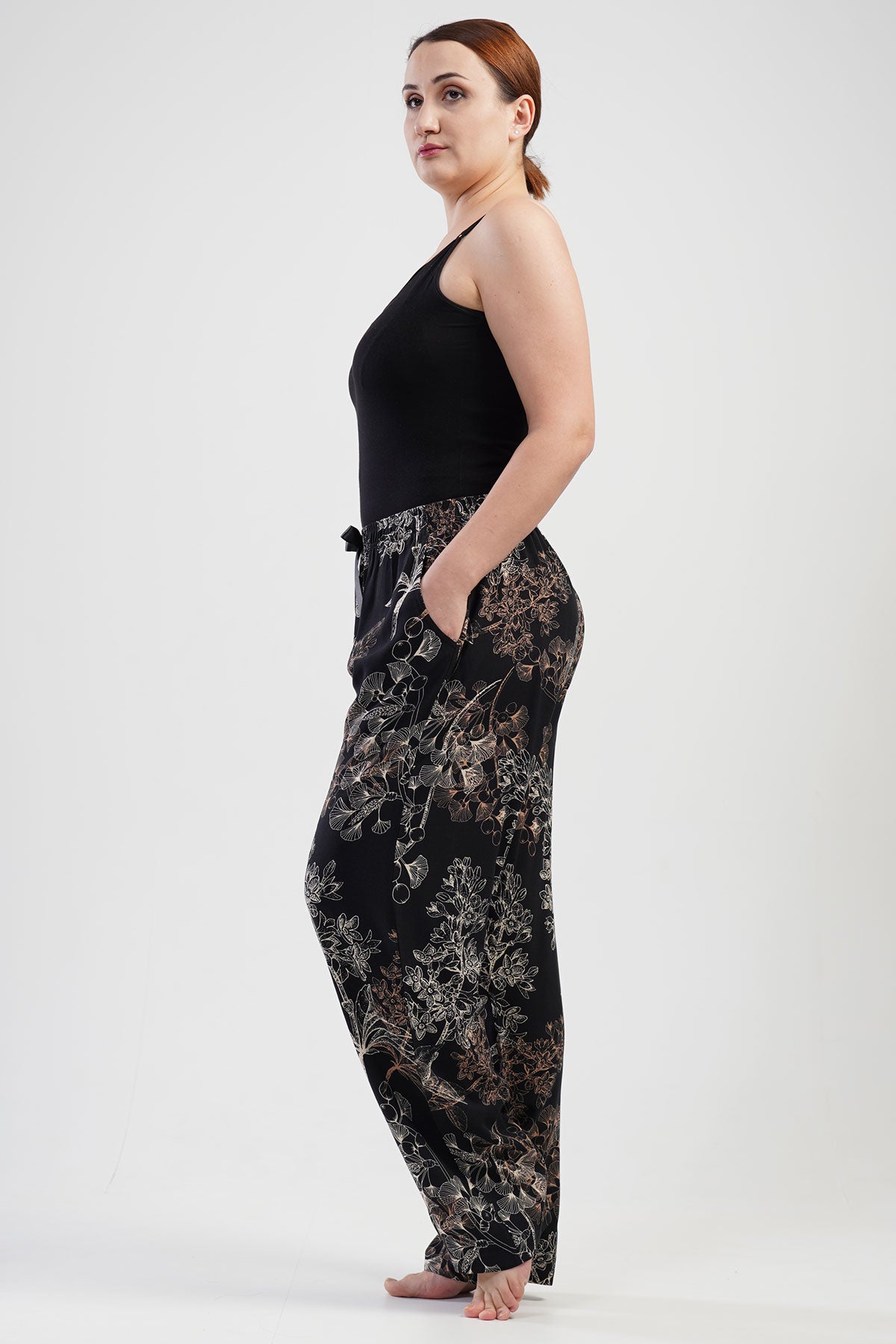 Woman XXL Black Pyjama Separate