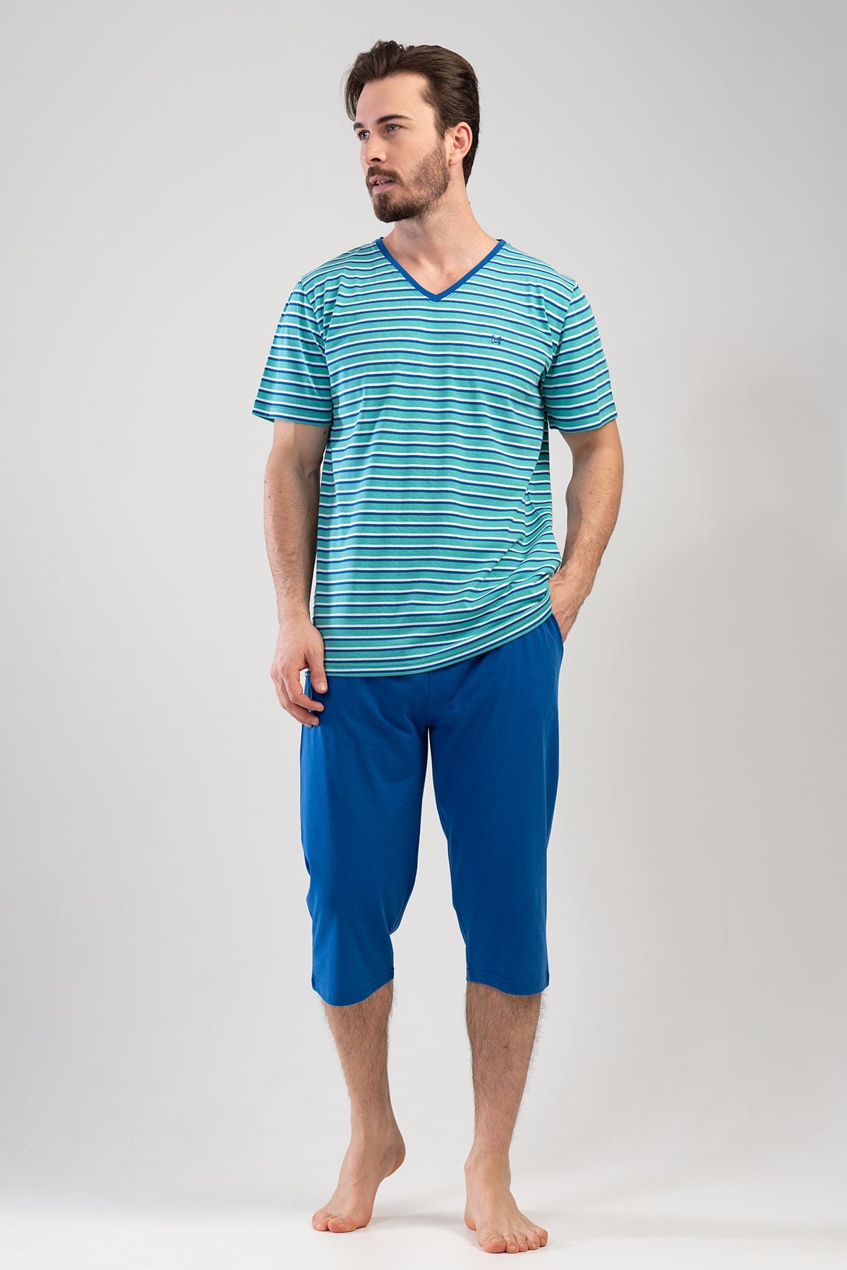 CEPLI ERKEK P.SUPREM V YAKA KISA KOL KAPRI TAKIM