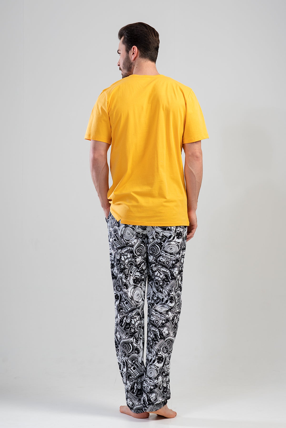 CEPLI ERKEK P.SUPREM PATLI KISA KOL PIJAMA TAKIM