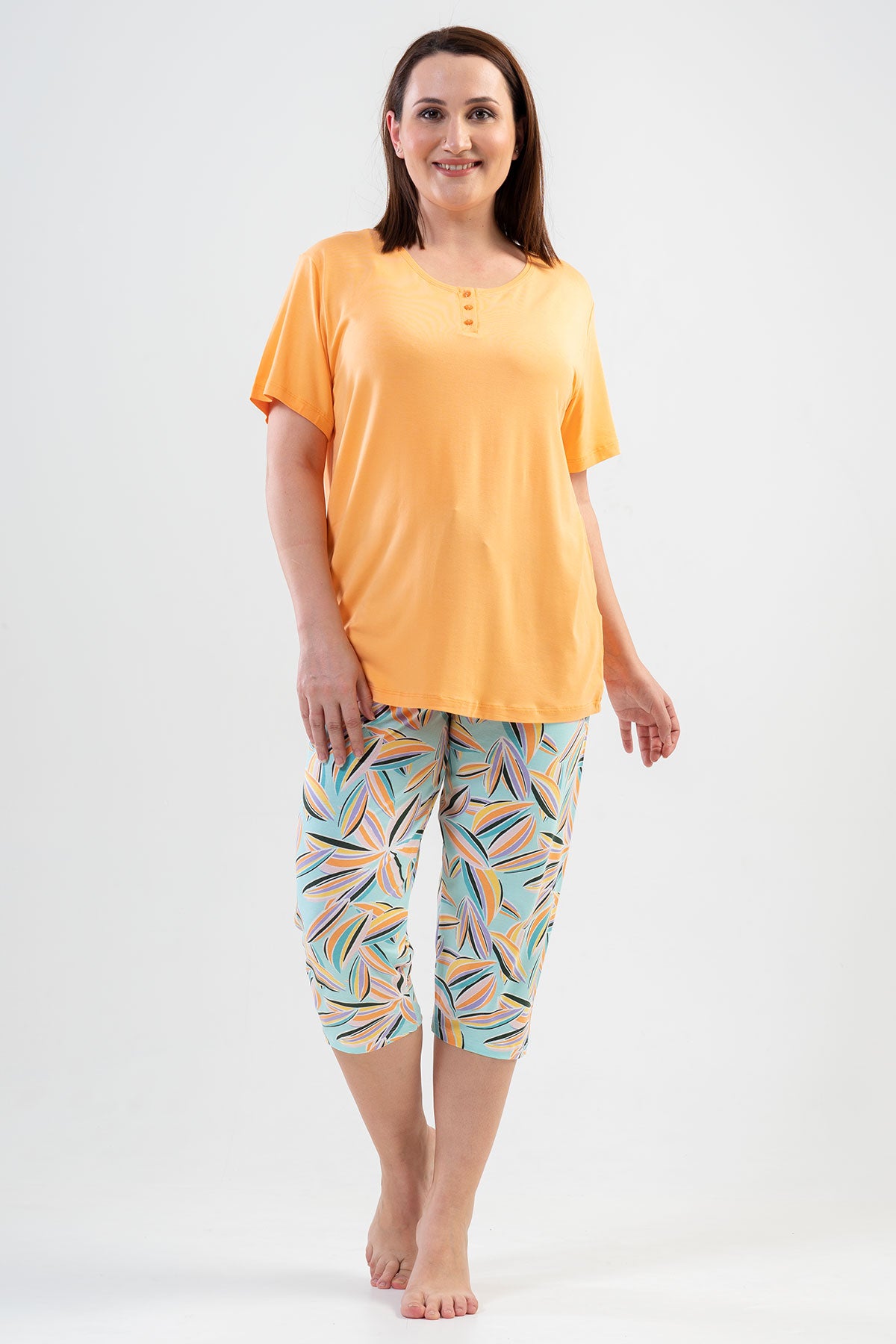 BAYAN LYC WORTEKS XXL PATLI O YAKA DUSUK OMUZLU KISA KOL KAPRI TAKIM