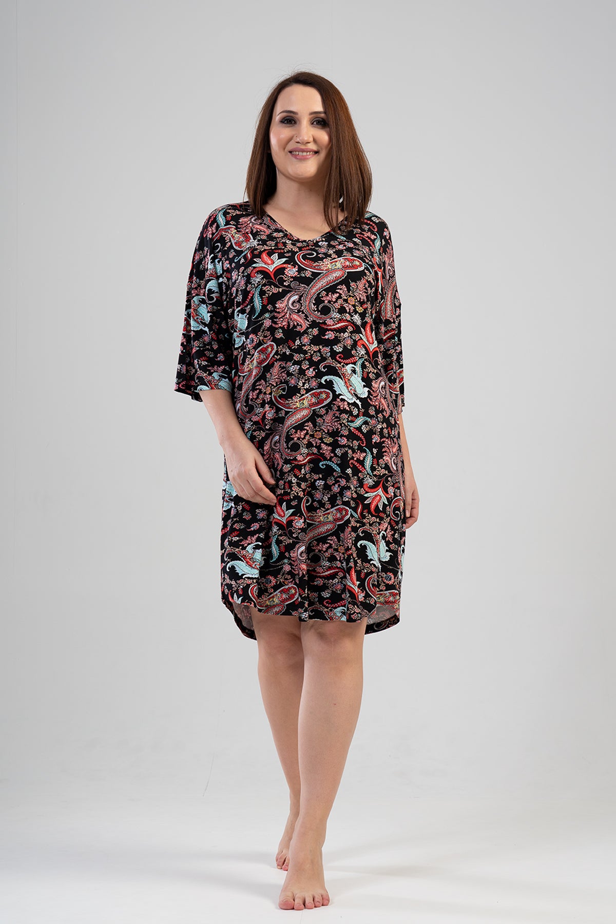 Woman Lycra Wortex Eres Big Size Tunic