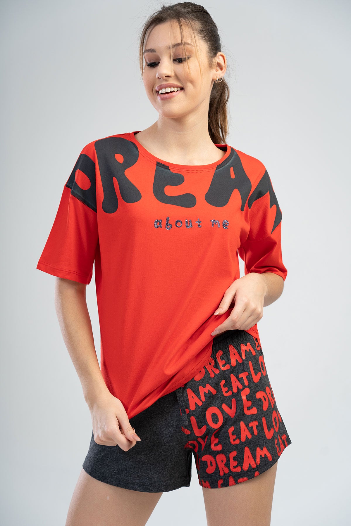 Woman Lucky Short Set