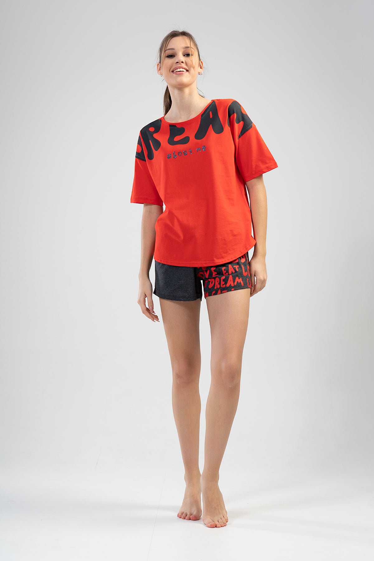 Woman Lucky Short Set