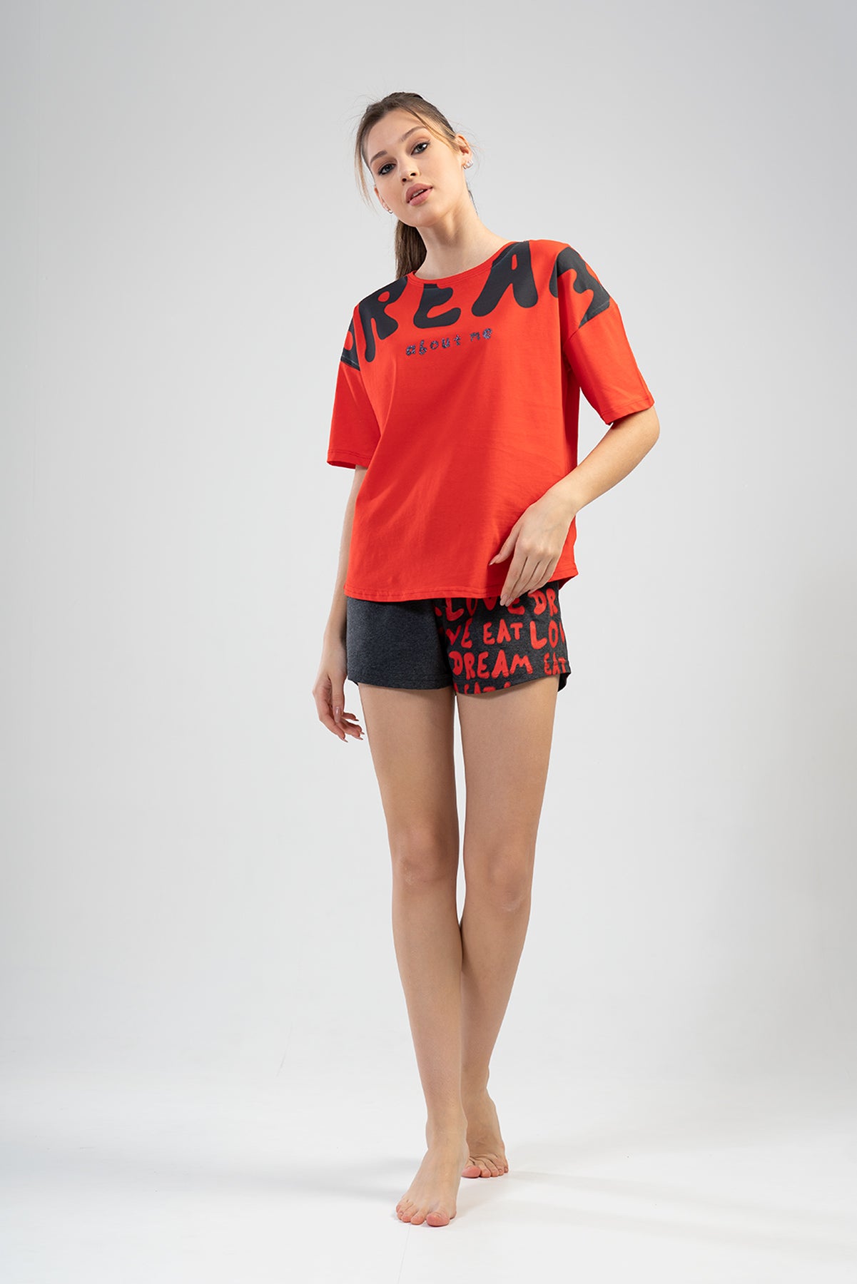 Woman Lucky Short Set