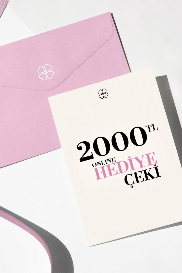 Online Hediye Çeki - 2000 TL Pembe Pembe STD