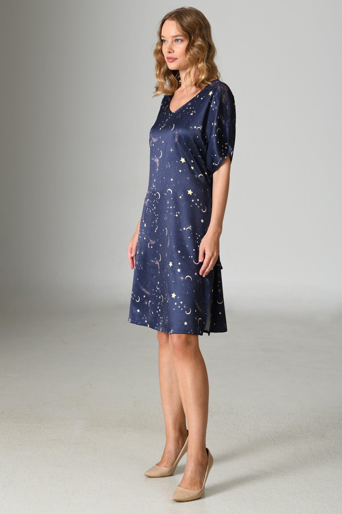 Woman Satin Exclusive Celosia Tunic