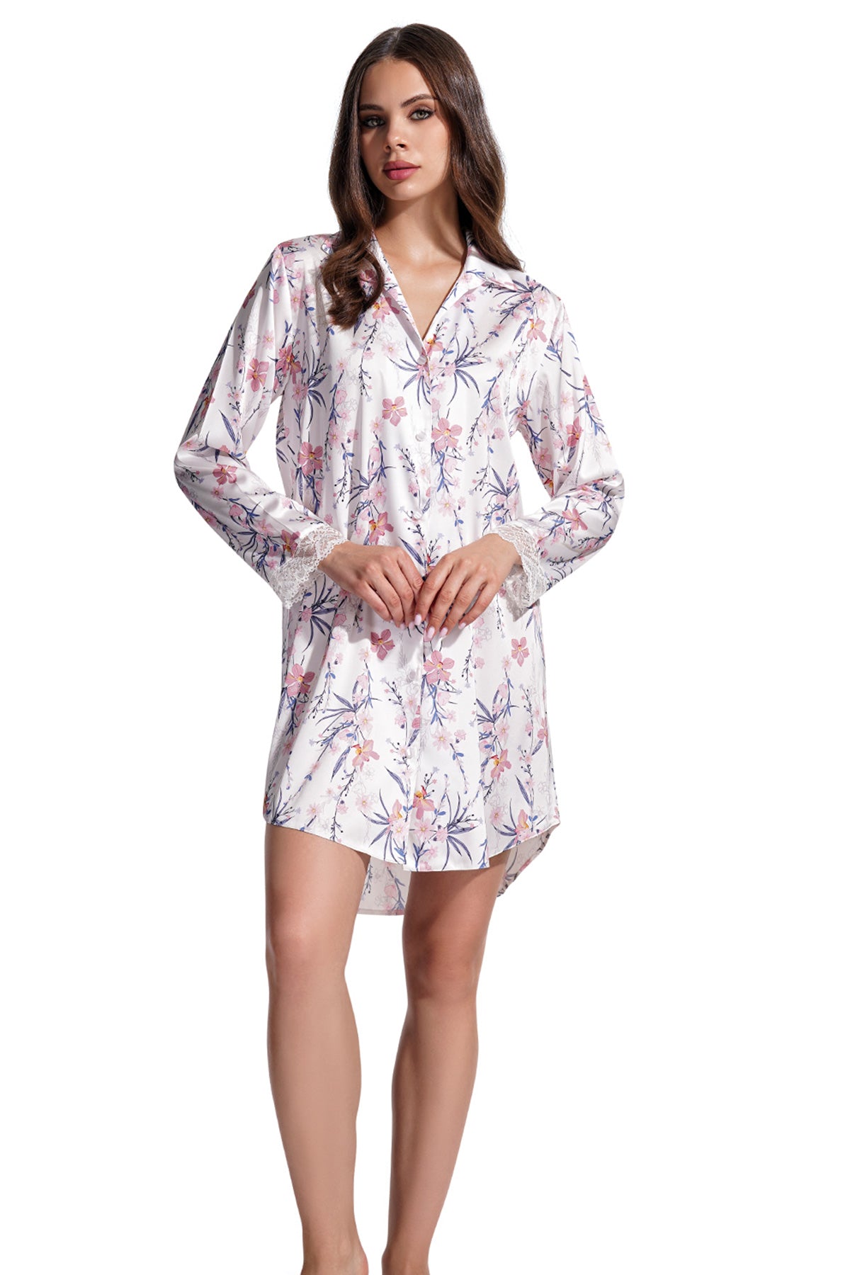 KADIN GÖMLEK SATEEN