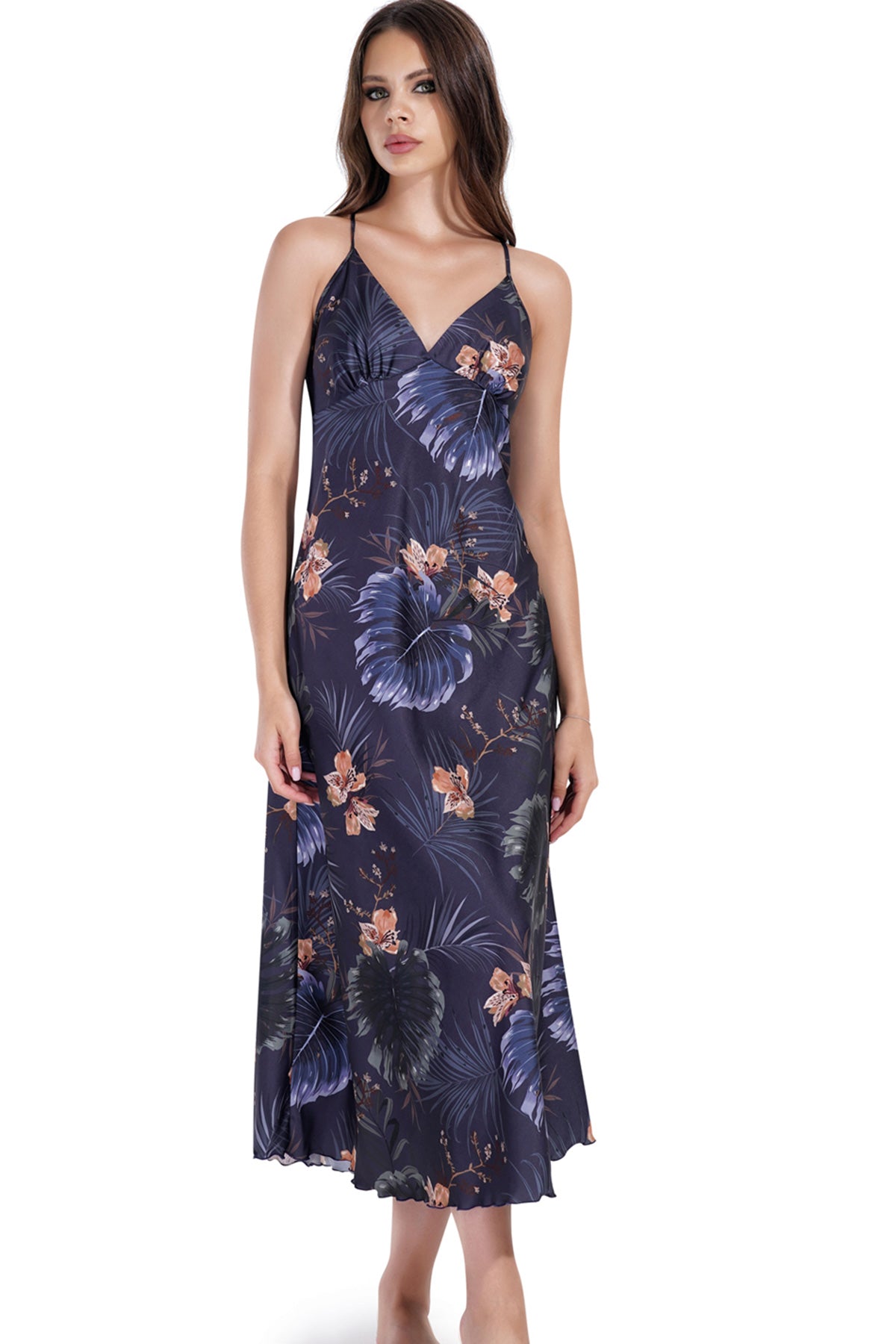 Woman Night Satin Tunic
