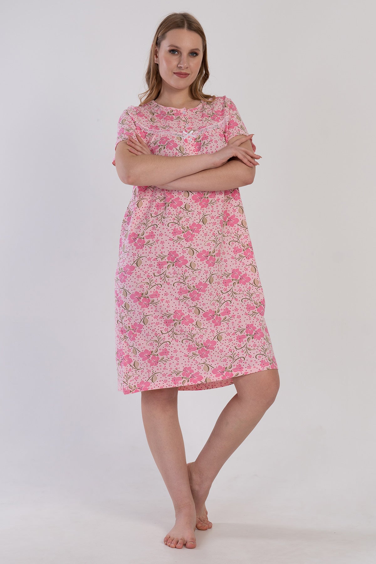 Woman Crystal Nightgown