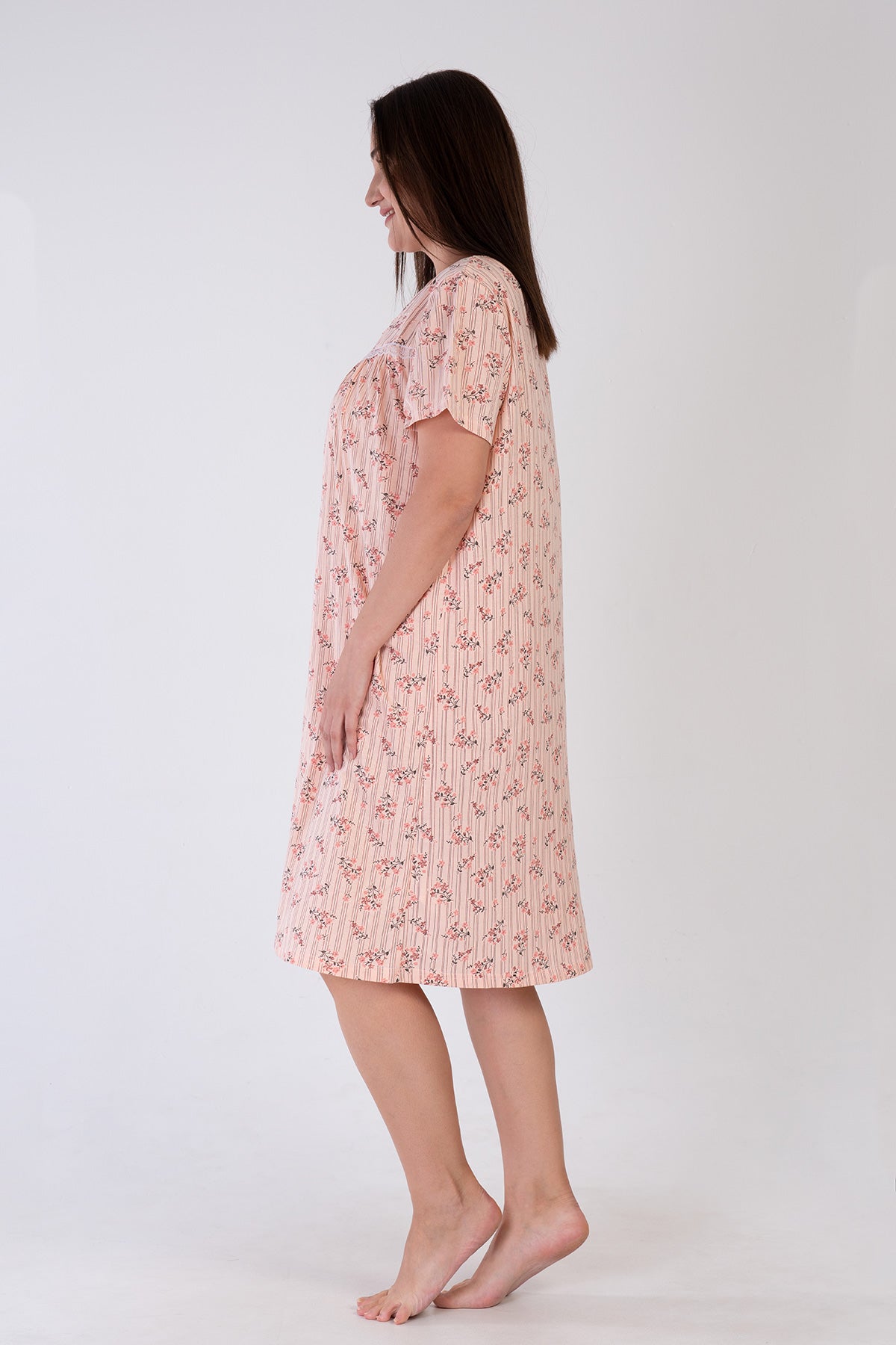 Woman Big Size Rosia Nightgown