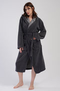 WOMEN'S HOODED LONG ROBE