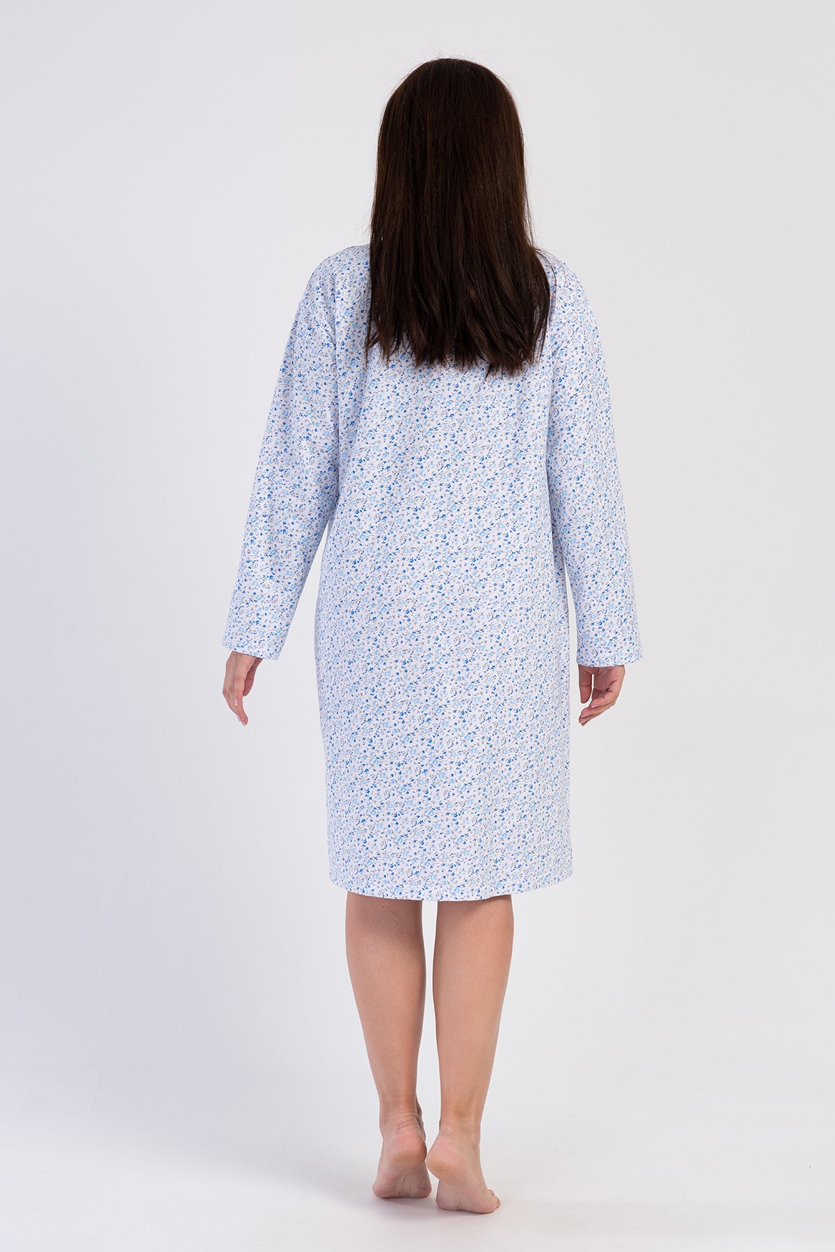 Woman Cotton Verenda Grandma Nightgown