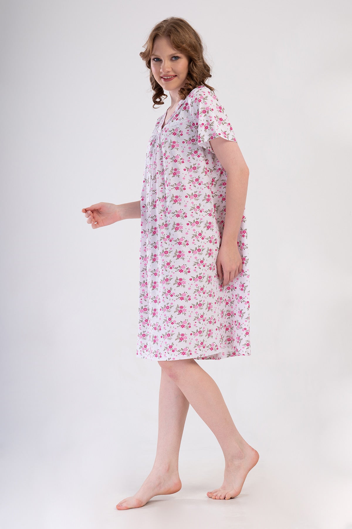 Woman Cotton Anna Grandma Nightgown