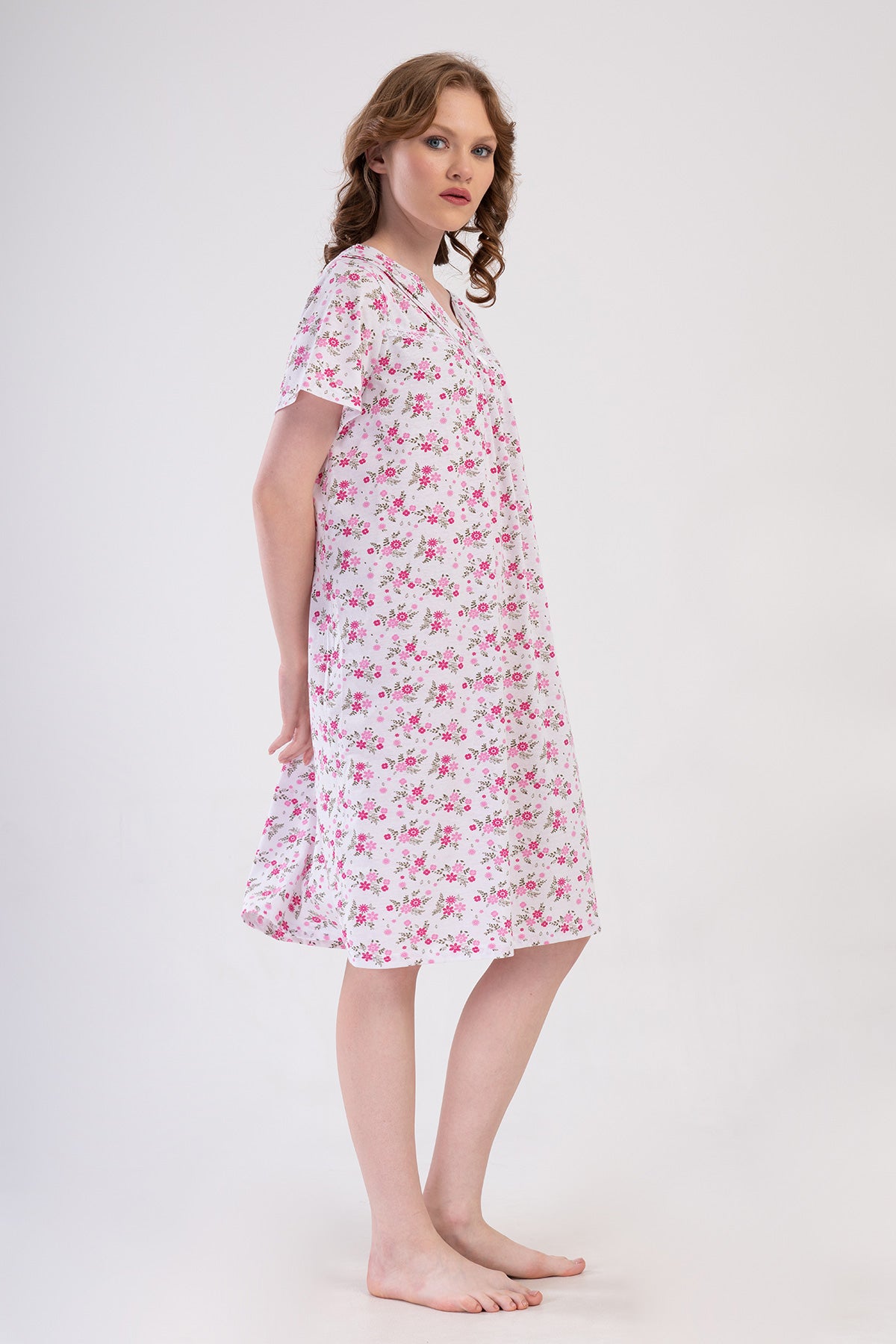 Woman Cotton Anna Grandma Nightgown