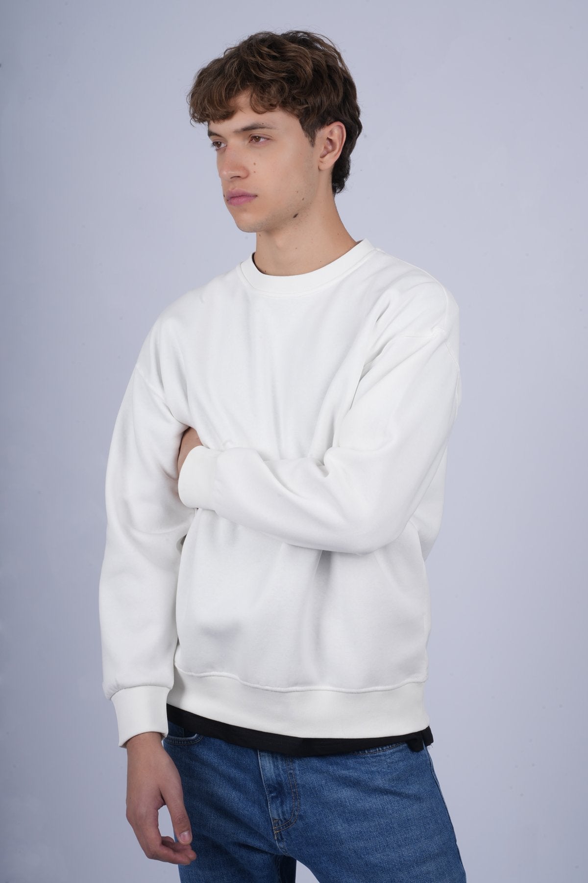 9505 JS 0 YAKA 3 İPLİK SWEAT