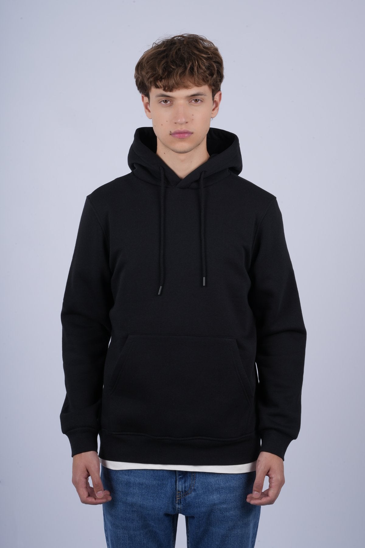 9506 JS KAPŞONLU 3 İPLİK SWEAT