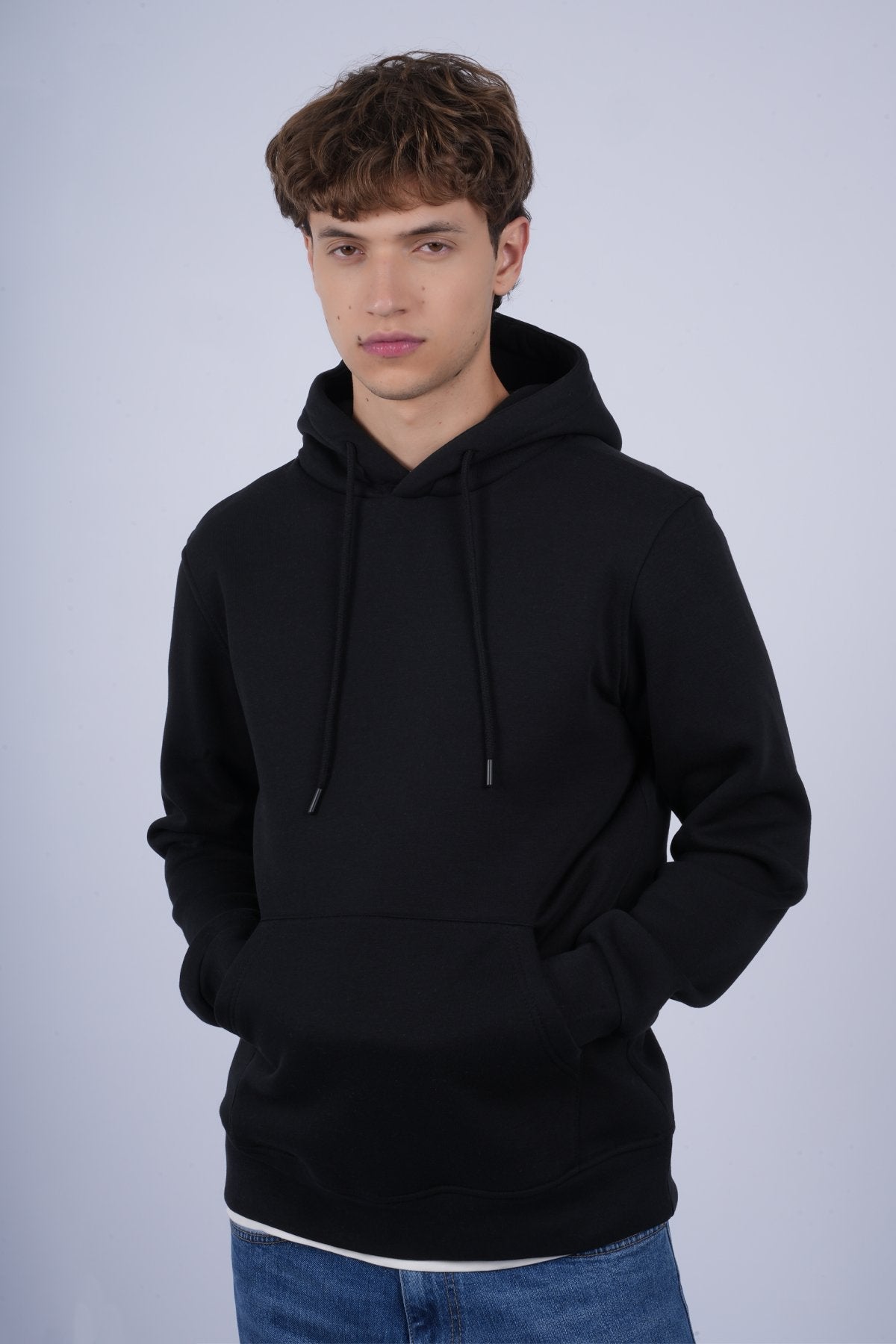 9506 JS KAPŞONLU 3 İPLİK SWEAT