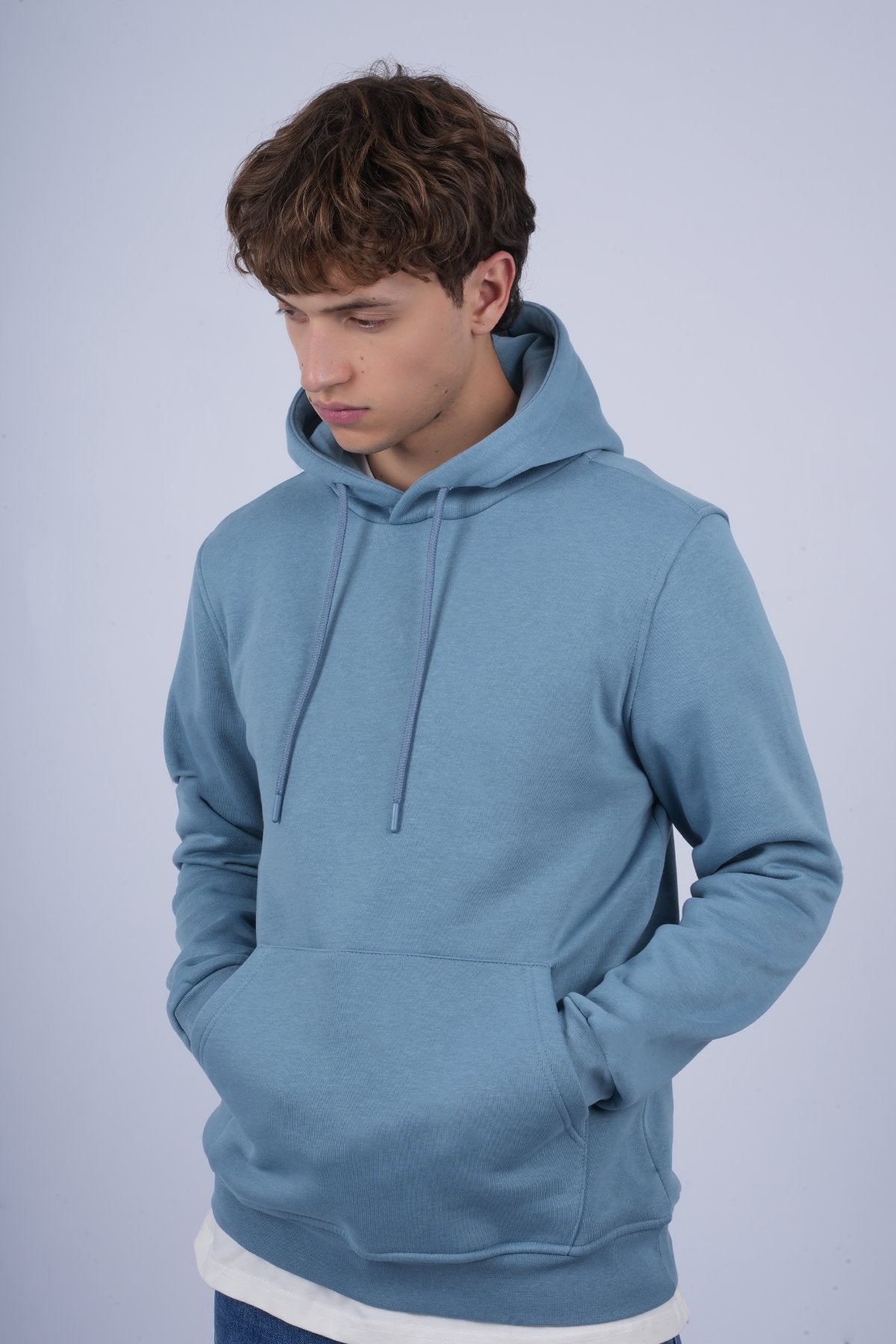 9506 JS KAPŞONLU 3 İPLİK SWEAT