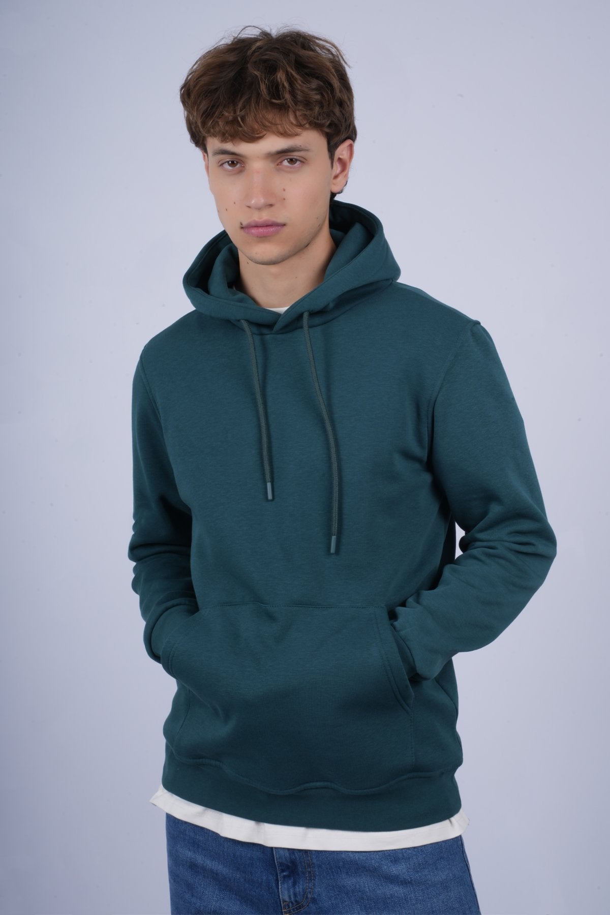 9506 JS KAPŞONLU 3 İPLİK SWEAT