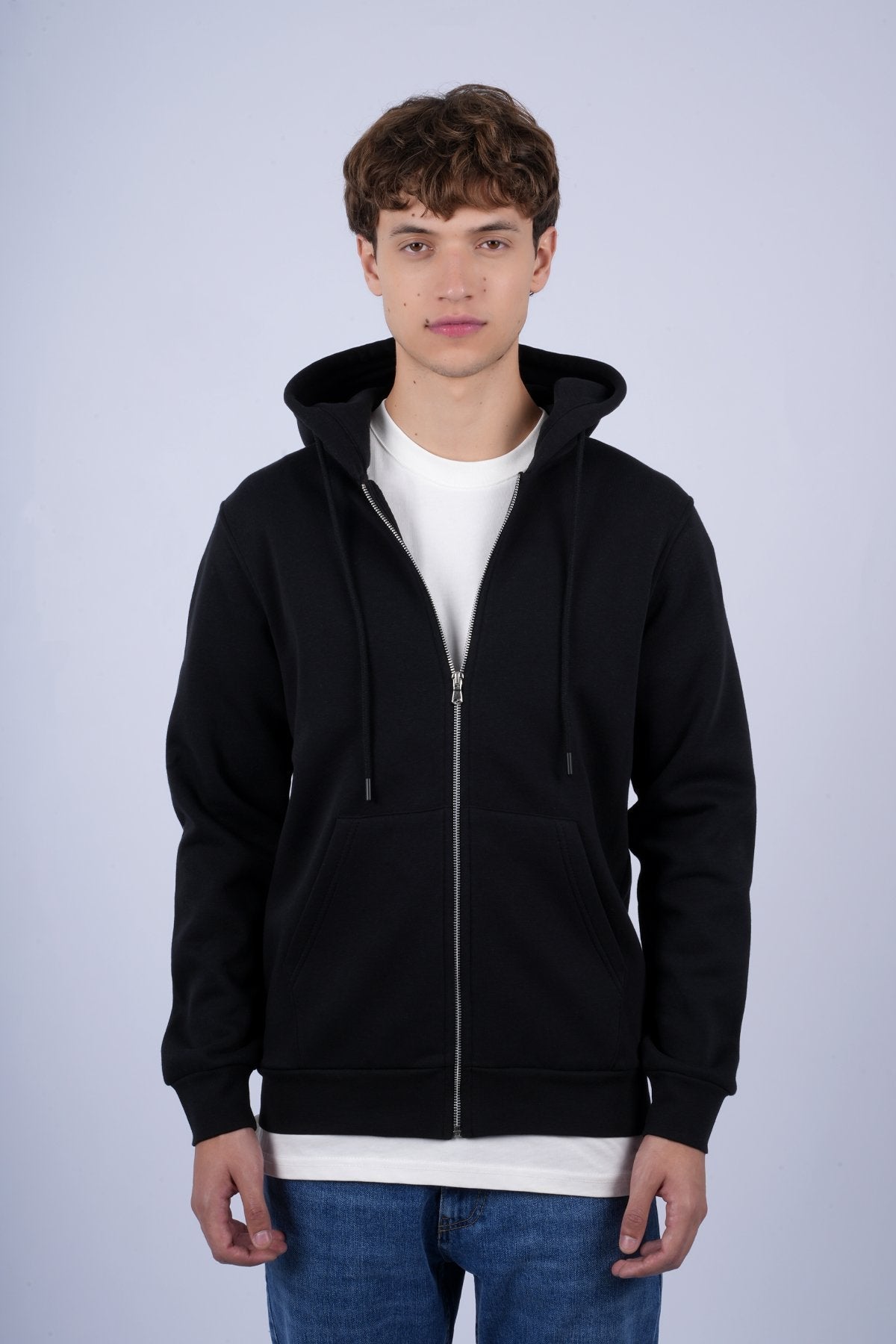 9508 JS KAPŞONLU HIRKA 3 İPLİK BASİC