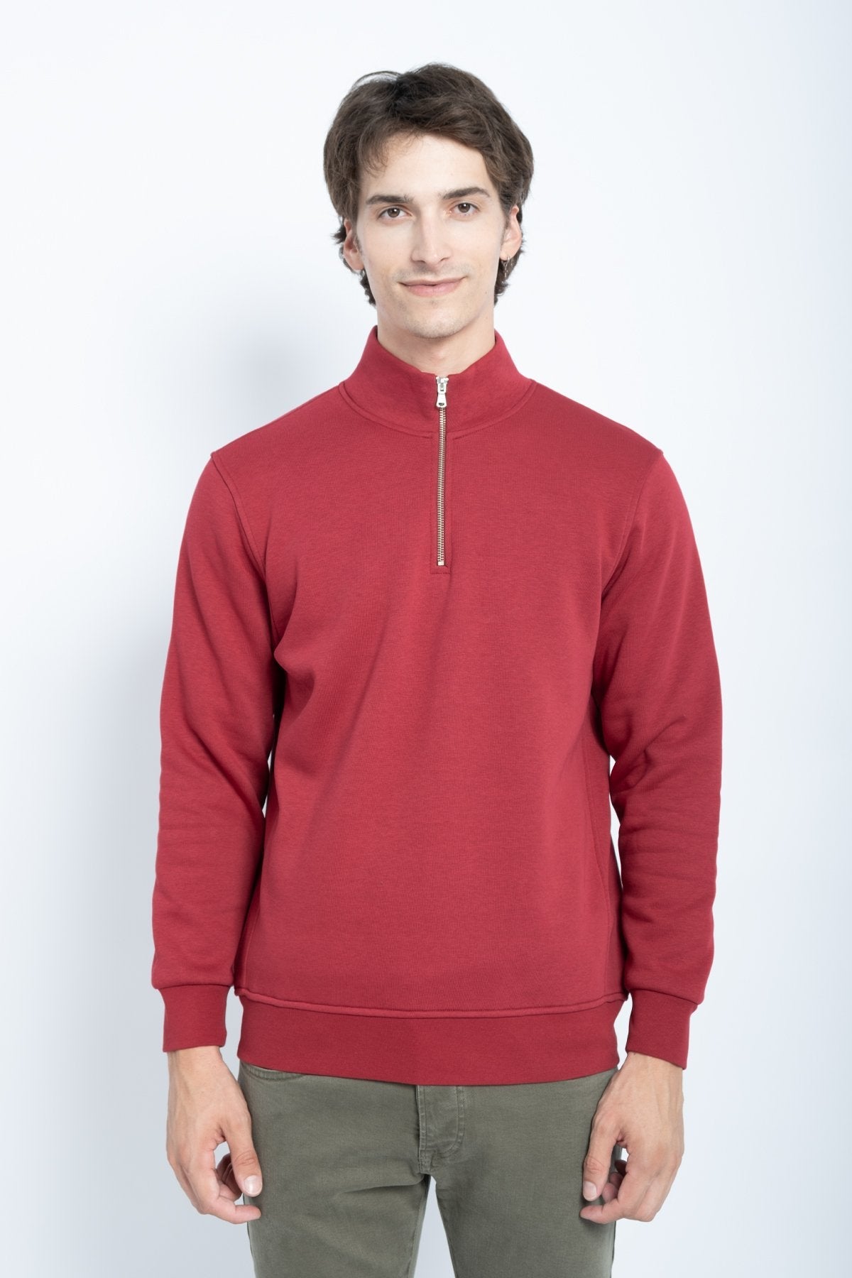 9509 JS DİK YAKA  3 İPLİK METAL FERMUAR