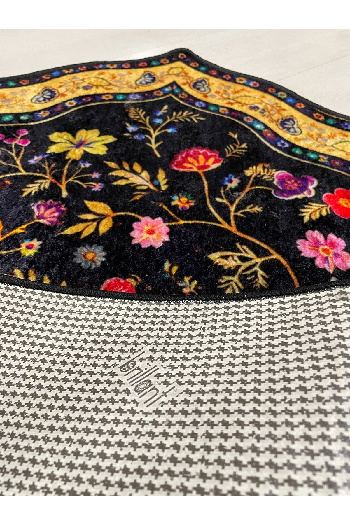 Modern Çiçekli Medine Seccade 80x140