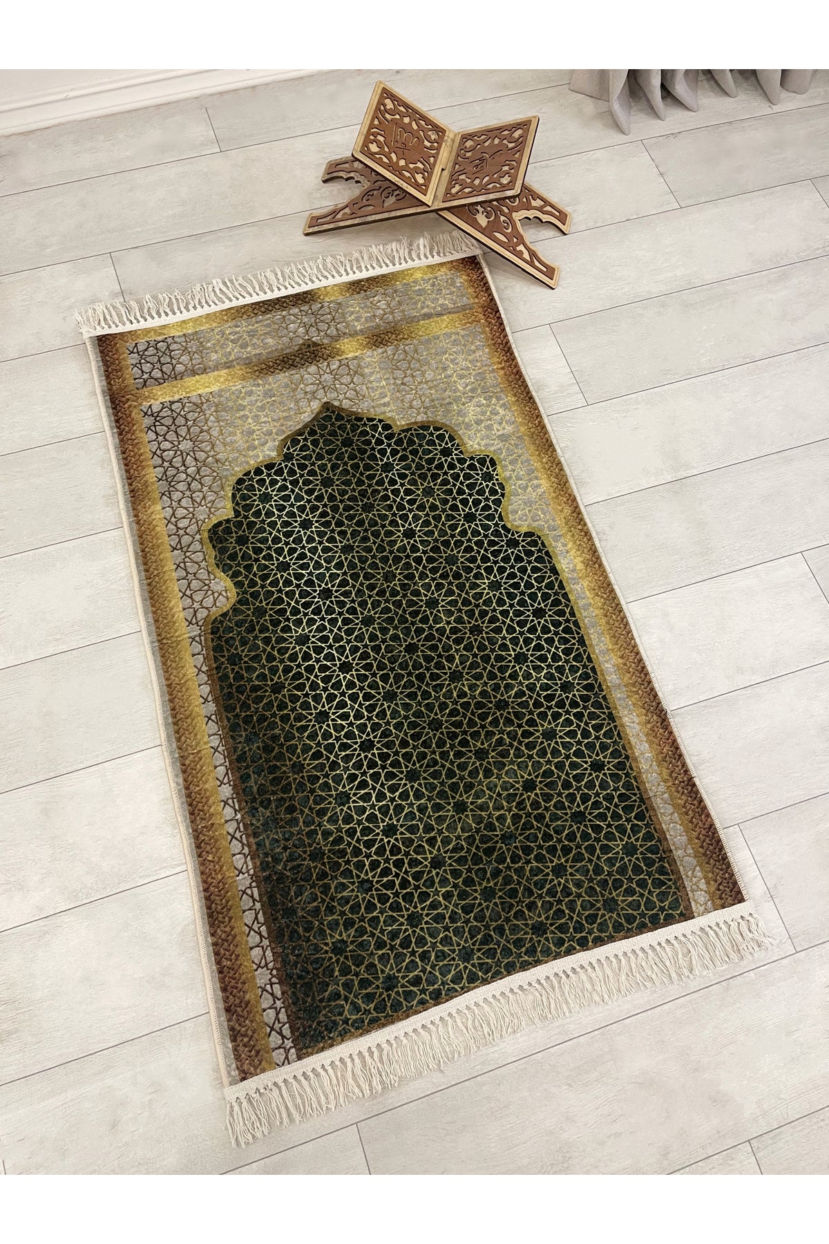 Seccade Saçaklı (lateks Taban) 75x125 Ebat