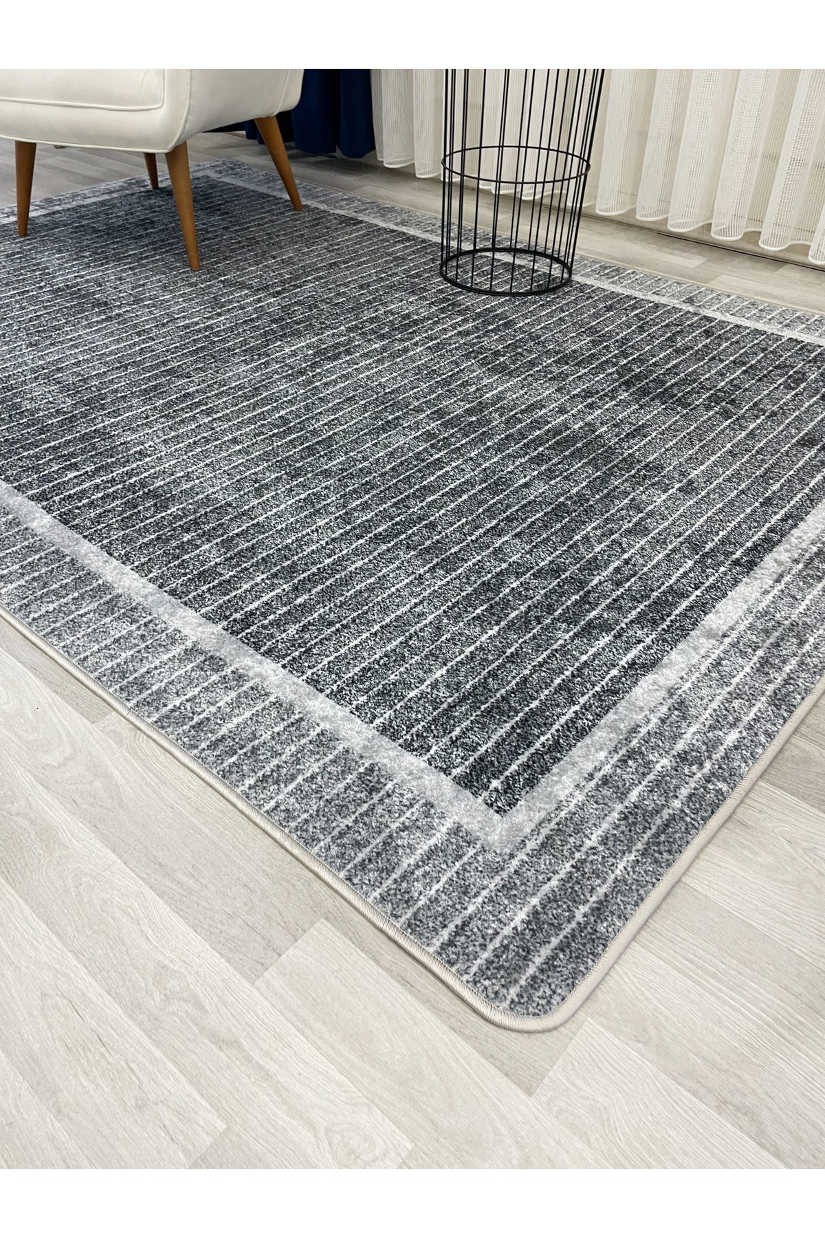 ��skandinav Tarzı Kaymaz Taban Sisal Görünüm Yolluk Halı