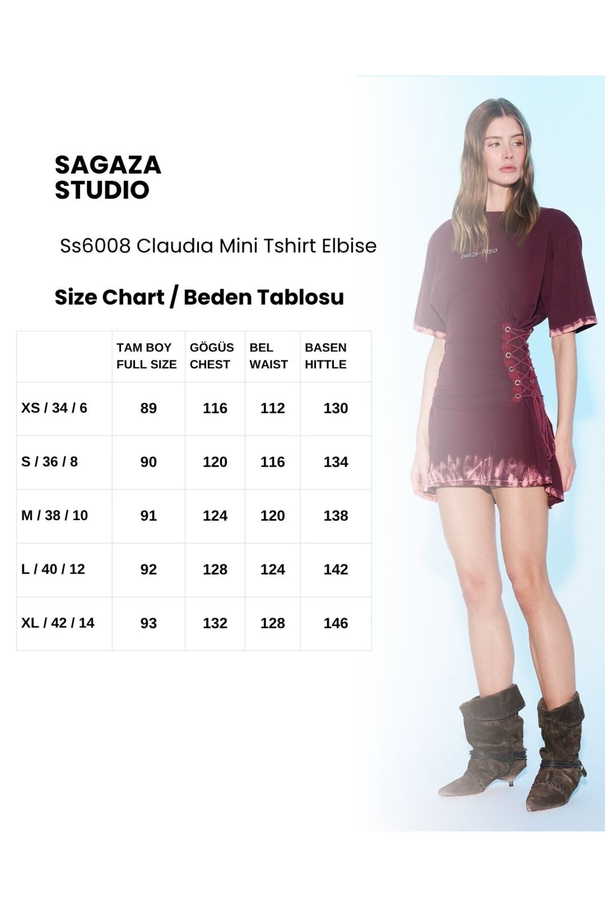 Claudıa Mini Tshirt Elbise